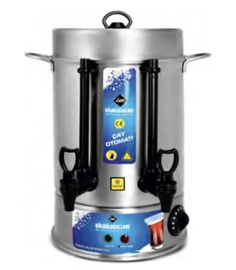 Plastik Basmalı Musluk Çay Otomatları